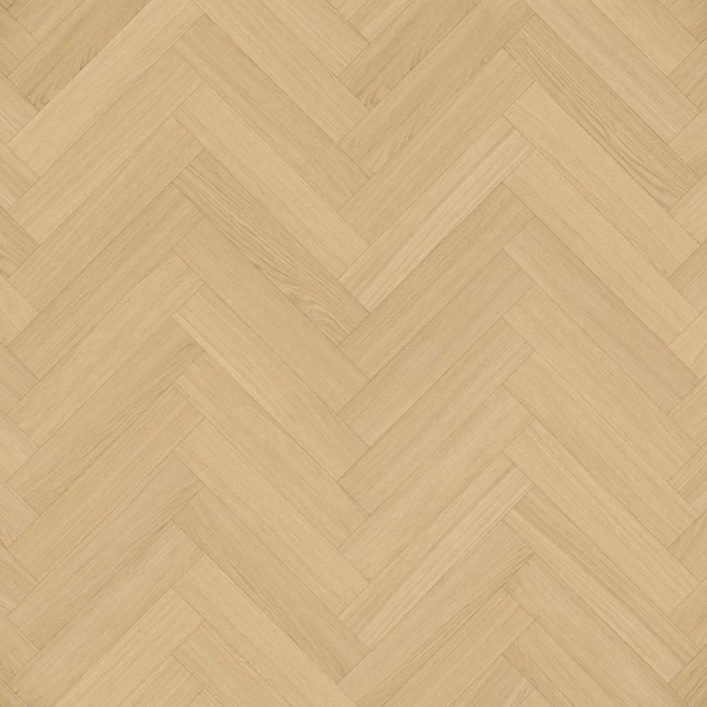 Ivory Oak - levé kusy, Premium, supermatný lak (3 GU), kartáč, podlaha dřevěná dýhová Parky SWING