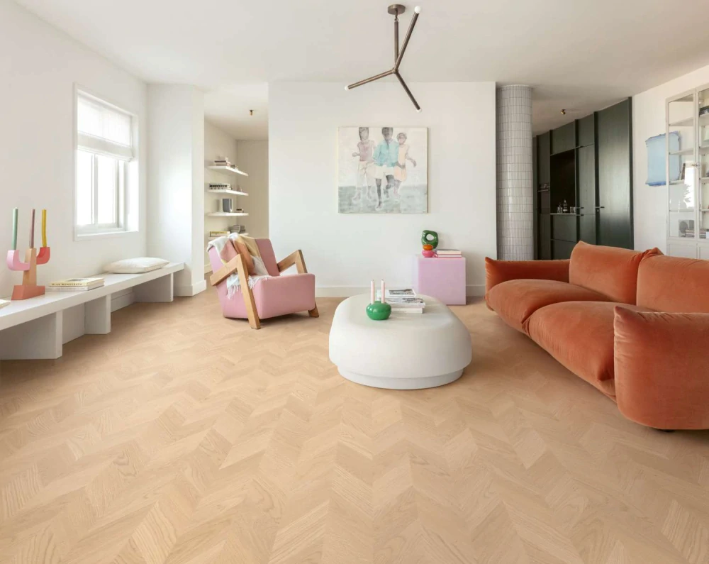 Gizeh, Rustic - rustikální, kartáčovaná synchronní textura, podlaha vinylová rigidní Floorify TWIST