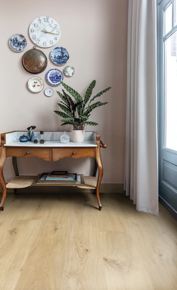 Sabayon, Rustic - rustikální, synchronní struktura dřeva, podlaha vinylová rigidní Floorify XL PLANKS