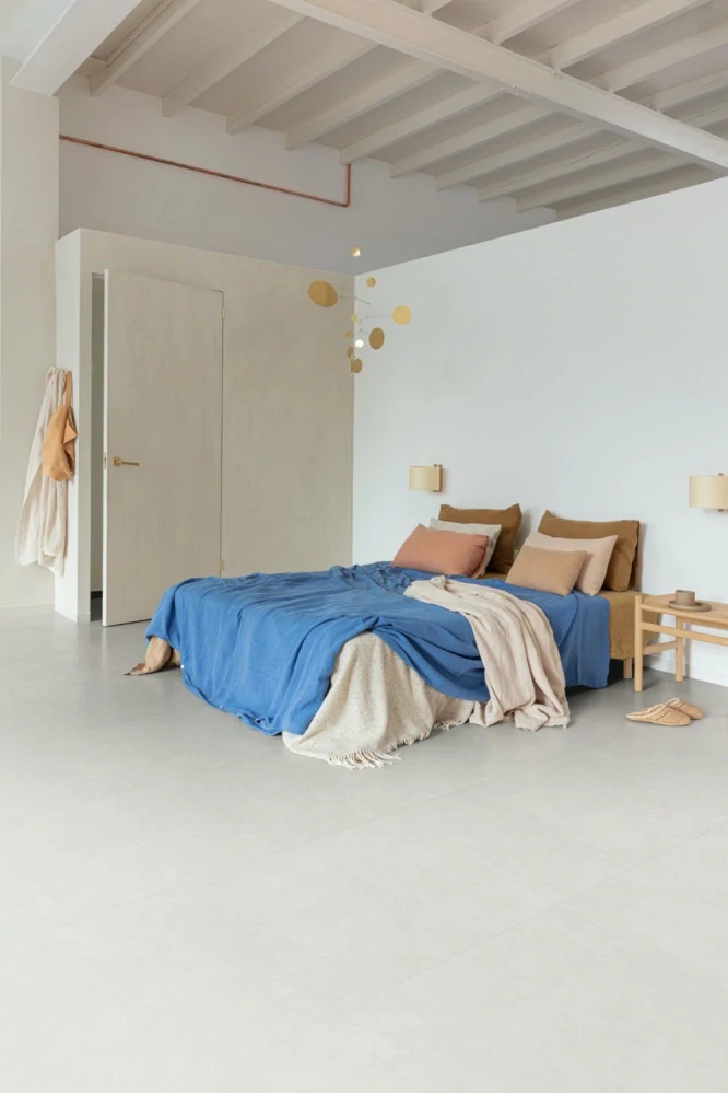 Coquille, struktura kamene, podlaha vinylová rigidní, Floorify BIG TILES