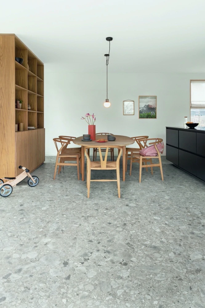 Ceppo, struktura kamene, podlaha vinylová rigidní, Floorify SMALL TILES