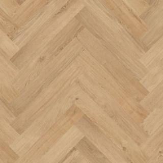 Toro, Lively - lehce rustikální, synchronní struktura dřeva, podlaha vinylová lepená Floorify HERRINGBONE GLUEDOWN
