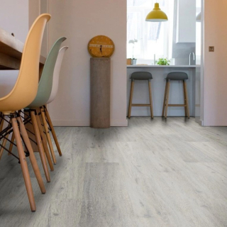 Vinylkorková plovoucí podlaha OAK WHITE PATINA, VinylPromo